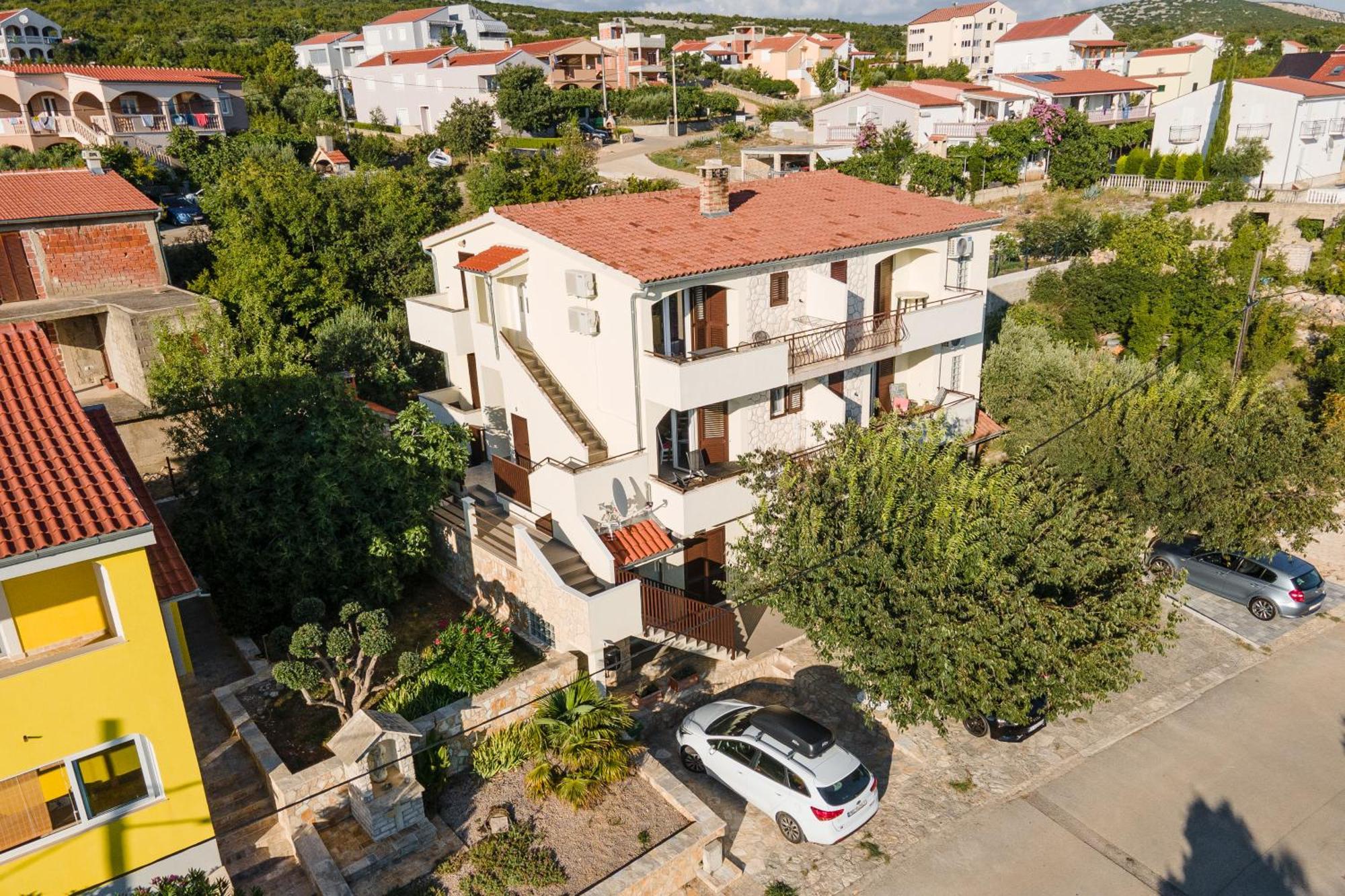 Apartment Big Blue Maslenica Esterno foto